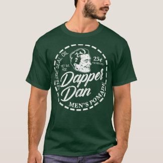 Dapper Dan Pomade White Distressed T-Shirt