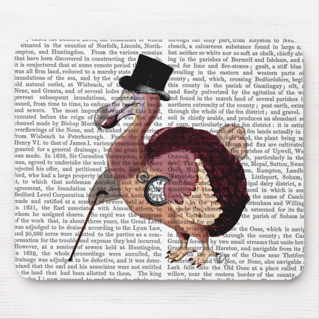Dapper Dodo Mouse Pad (Front)