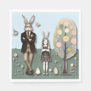 Dapper Easter Napkins