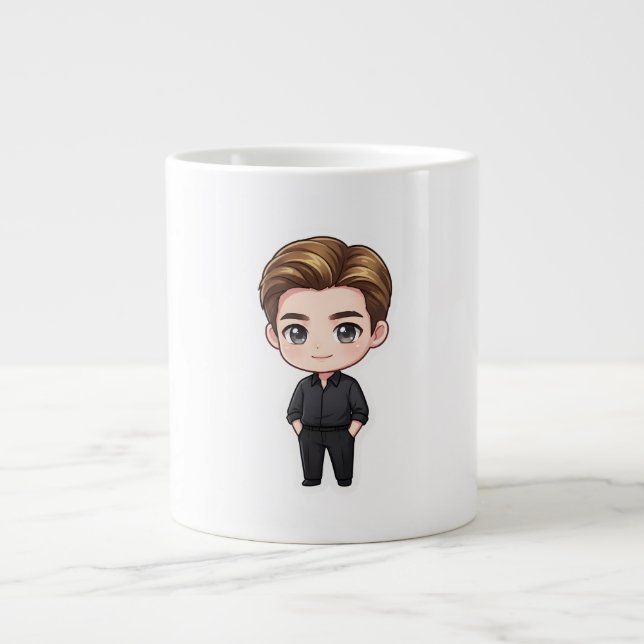 Dapper Korean Drama Male Lead Coffee Mug (Front)
