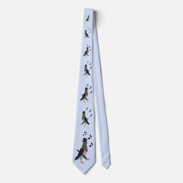 Dapper Pigeon about Town Neck Tie (Front)