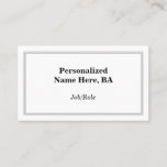 [ Thumbnail: Dapper, Professional Profile Card ]