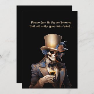 Dapper Skeleton Adult Halloween Party