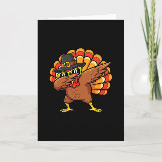 Dapping Turkey Funny Thanksgiving Dinner Turkey Gi Card