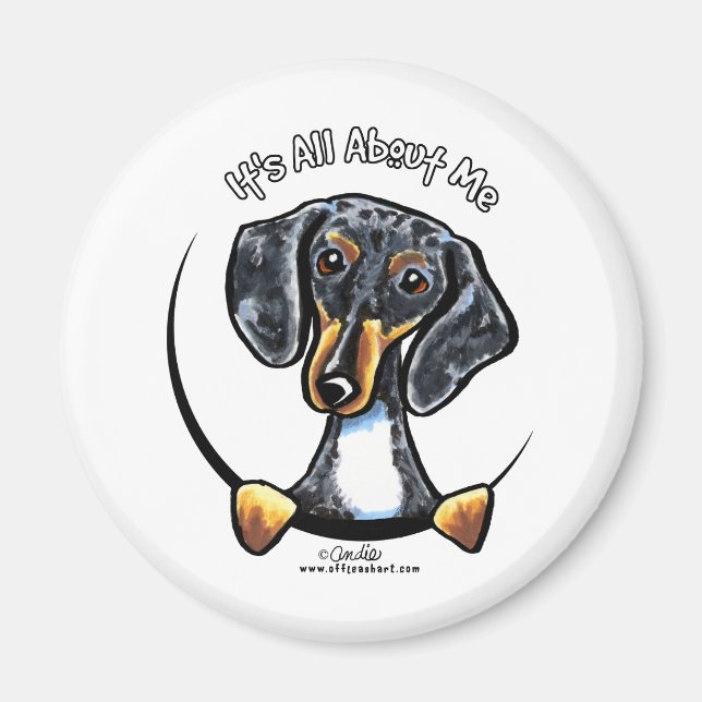 Dapple Dachshund Its All About Me Magnet (Front)