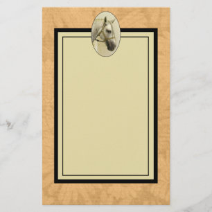 Dapple Gray Andalusian Horse Stationery