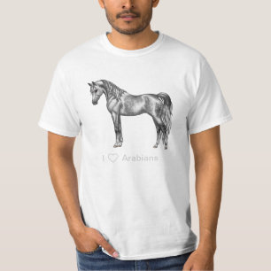 Dapple Gray Egyptian Arabian Horse T-Shirt