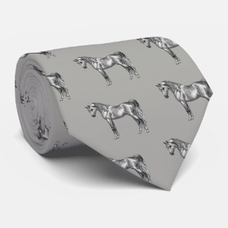 Dapple Gray Egyptian Arabian Horse Tie