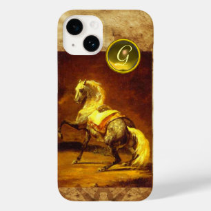 DAPPLED GREY HORSE MONOGRAM Case-Mate iPhone 14 CASE
