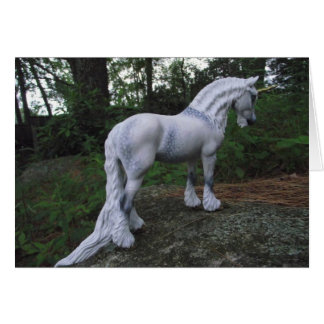 Dappled Grey Unicorn Cards
