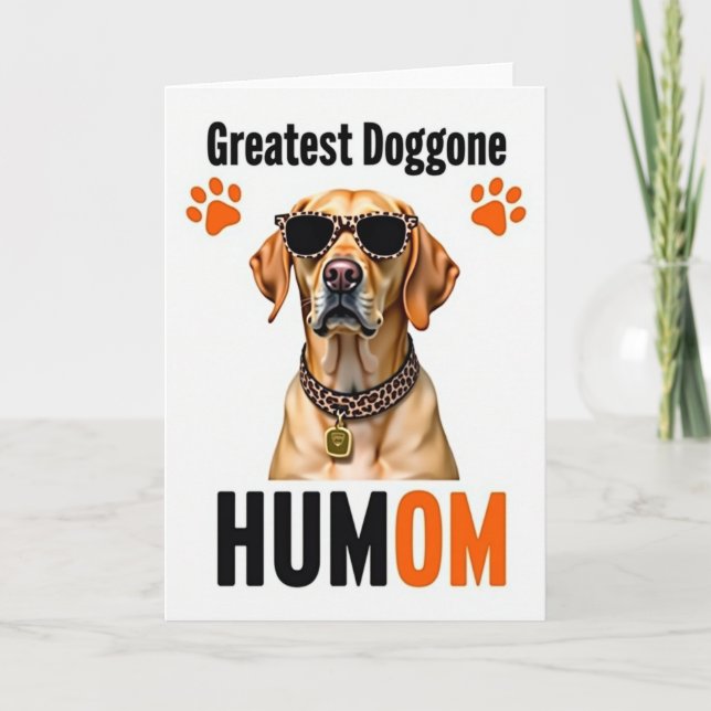 Dappled Pattern Humom Card (Front)
