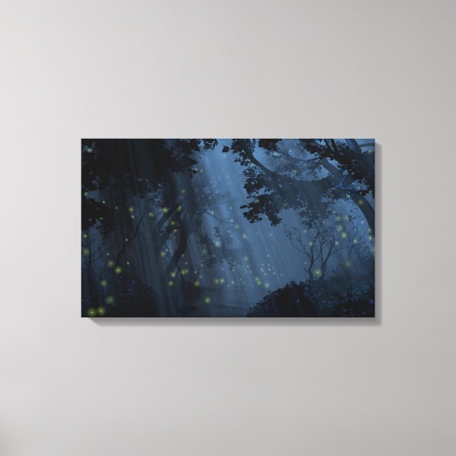 Dapplewood (Night) Canvas Print (Front)