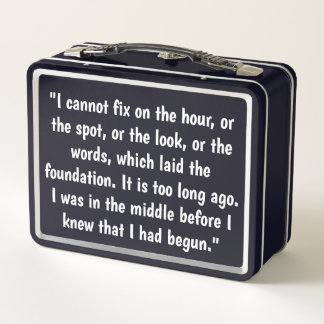 Darcy and Elizabeth Metal Lunch Box