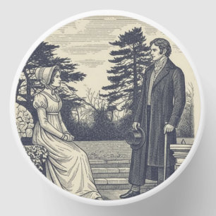 Darcy and Elizabeth  Mini Candle Favors