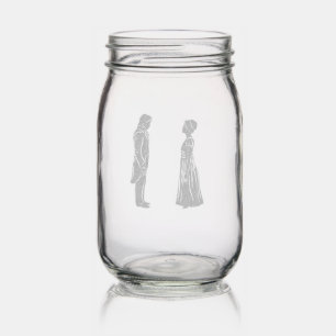 Darcy and Lizzy Jar Vase