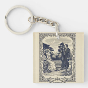 Darcy & Elizabeth scene Keychain