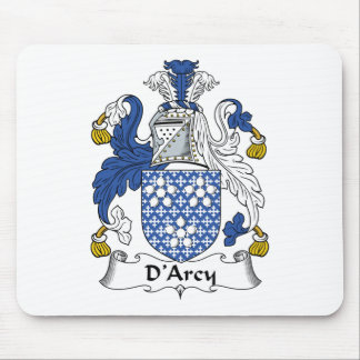 D'Arcy Family Crest Mouse Pad
