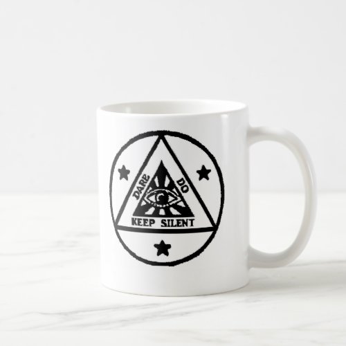 Dare Do Keep Silent The Sorcerors Code Coffee Mug