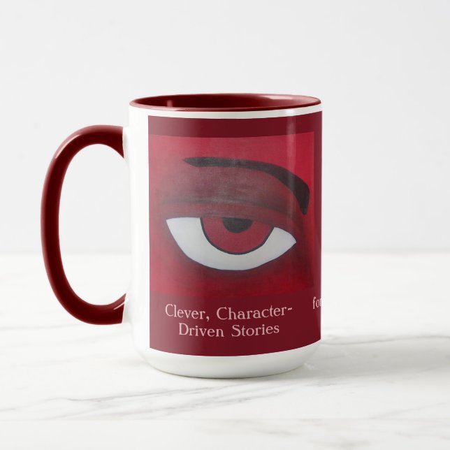 Dare in Words Tagline Mug (Left)