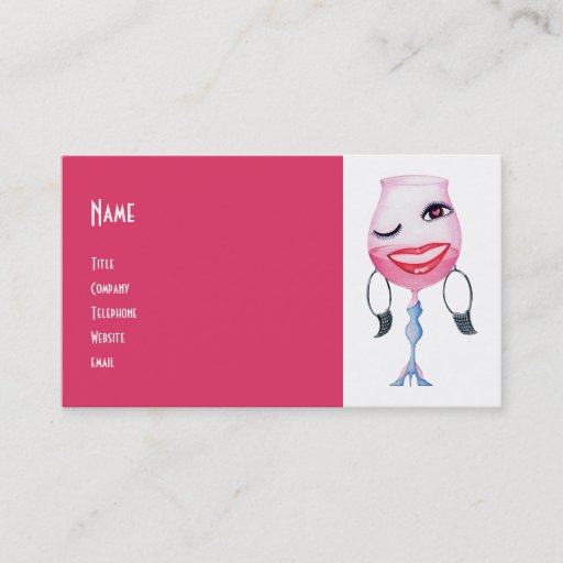 Customizable Dare Me Diva Business Card