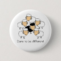 Dare To Be Different Black Sheep