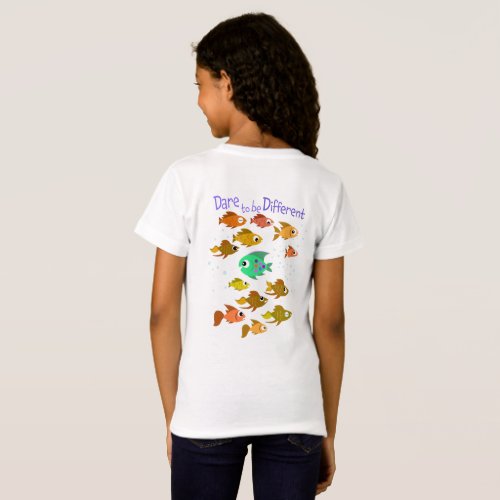 Dare to Be Different Elementary Teacher Student T_Shirt