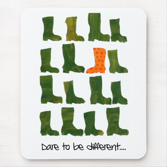 'Dare to be Different' Mousepad (Front)