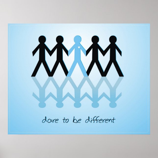 Dare to be Different Poster (Front)