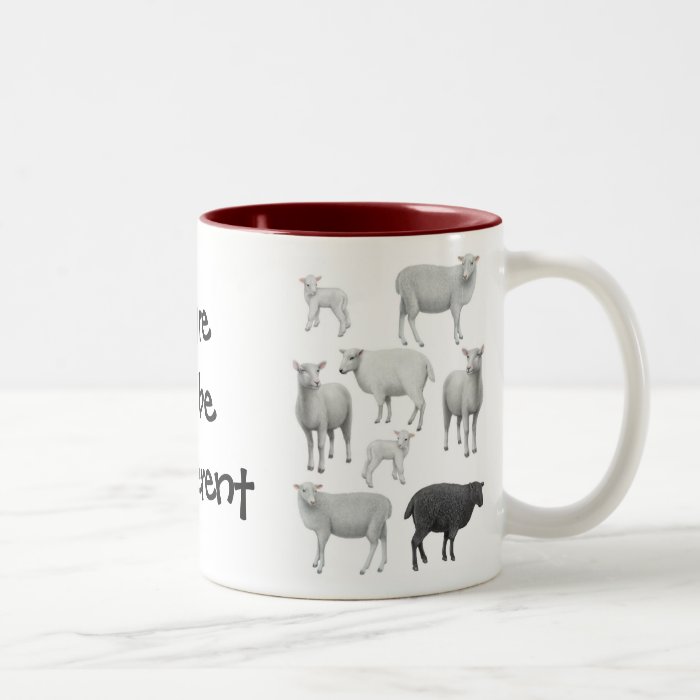 Dare to be Different Sheep Mug