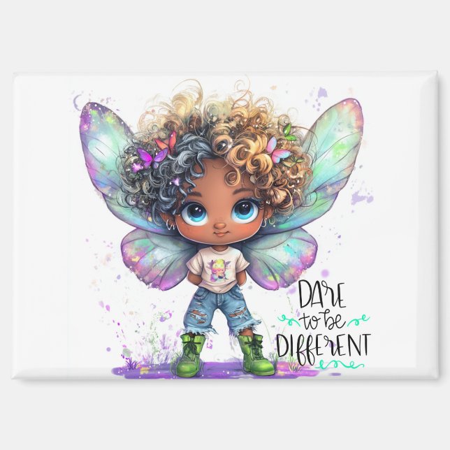 Dare to Be Fairy Magnet (Front)