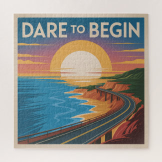 Dare To Begin Jigsaw Puzzle