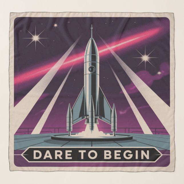 Dare To Begin Scarf (Front)