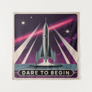 Dare To Begin Tapestry