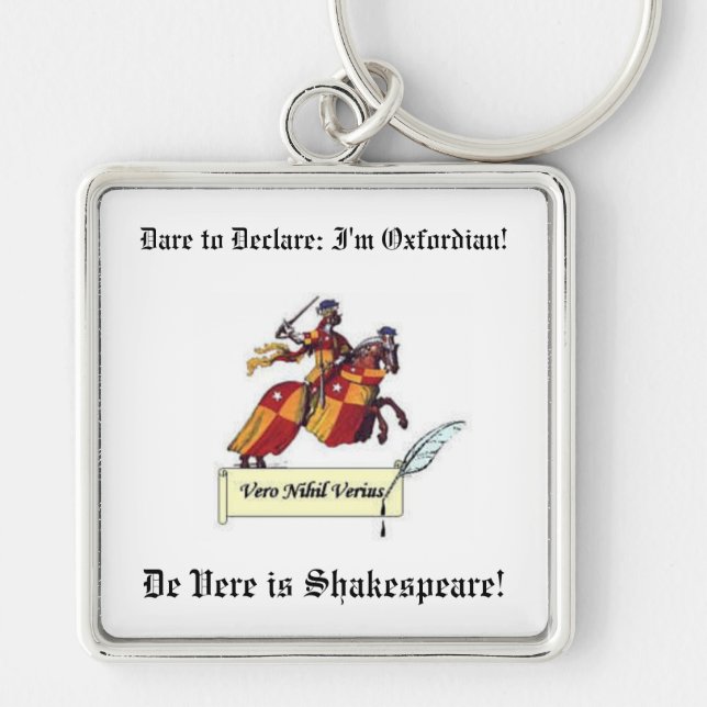 Dare to Declare Keychain (Front)
