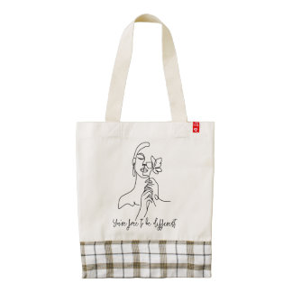 "Dare to diverge Tote" Zazzle HEART Tote Bag