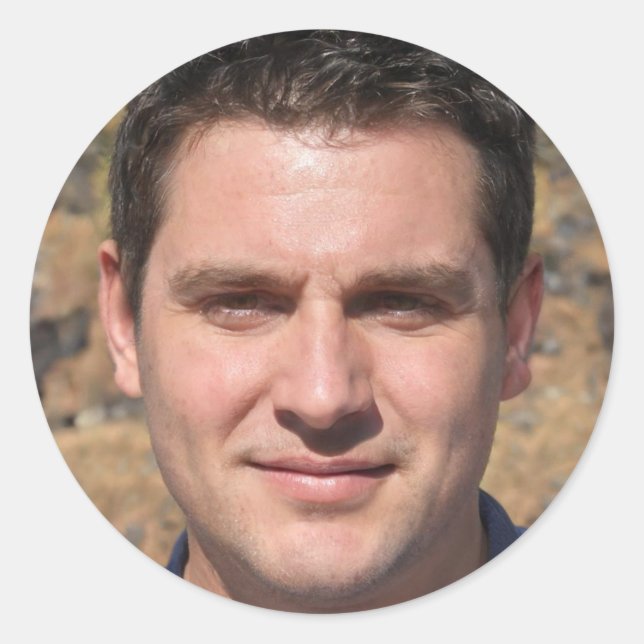 Dare to Dream Classic Round Sticker (Front)