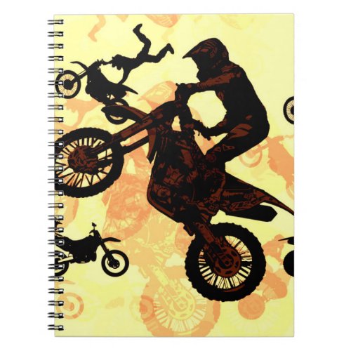 Dare to Fly _ Motocross Stunts Notebook