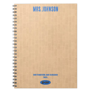 Dare To Question Dare To Discover Truth Science Notebook