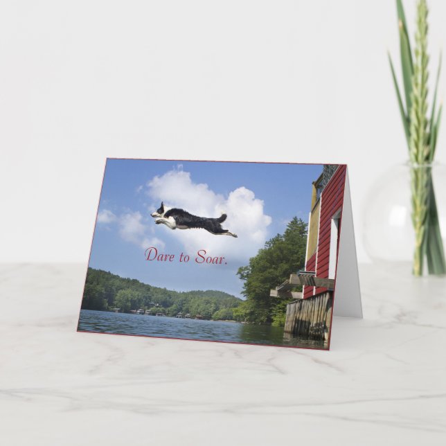 Dare to Soar Card (Front)