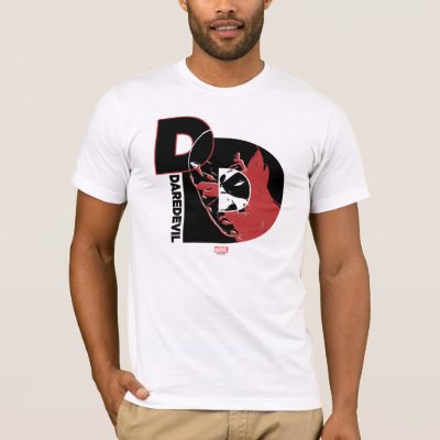 Daredevil Face In Logo T-Shirt