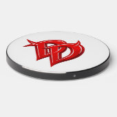Daredevil inspired logo wireless charger (Front 2)