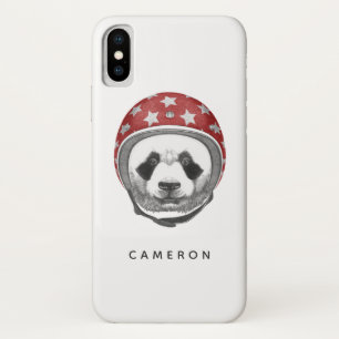 Daredevil Panda Add Your Name iPhone X Case