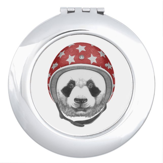 Daredevil Panda Compact Mirror (Front)
