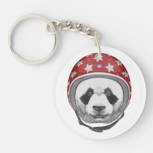 Daredevil Panda Keychain (Front)