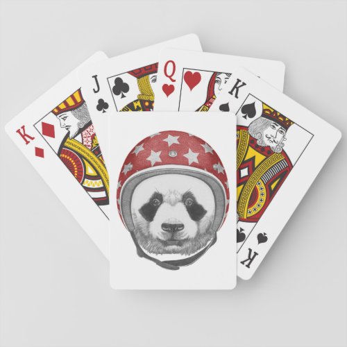Daredevil Panda Playing Cards