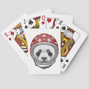 Daredevil Panda Poker Cards