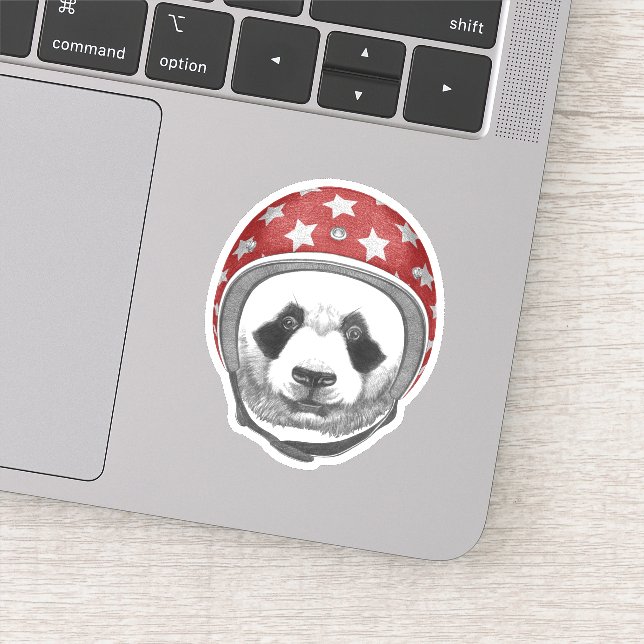 Daredevil Panda Sticker (Detail)