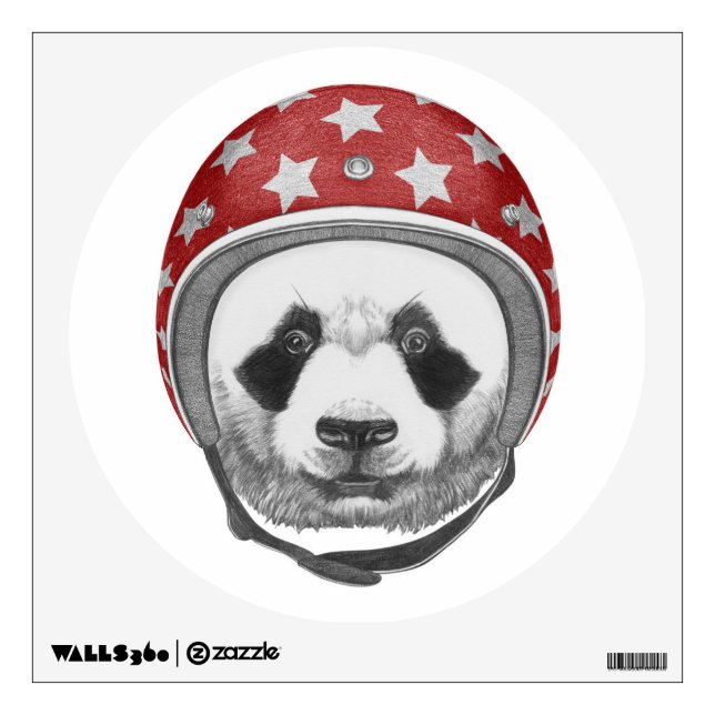 Daredevil Panda Wall Decal (Front)