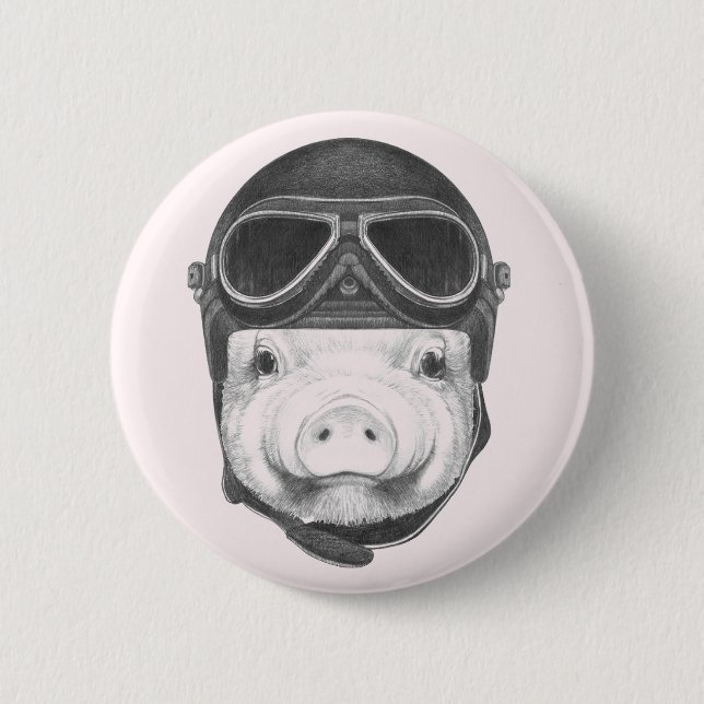 Daredevil Pig Button (Front)