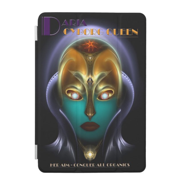 Daria Cyborg Queen iPad Mini Cover (Front)
